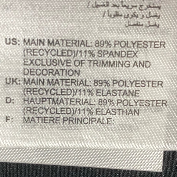 Adidas Primegreen Aeroready Tights L Black/Grey 3-Stripes 7/8 Length NWT - Picture 12 of 12